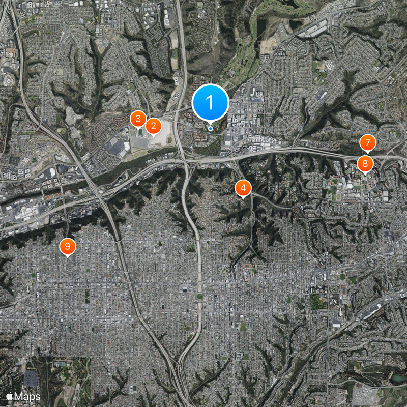 Mission San Diego de Alcalá Map