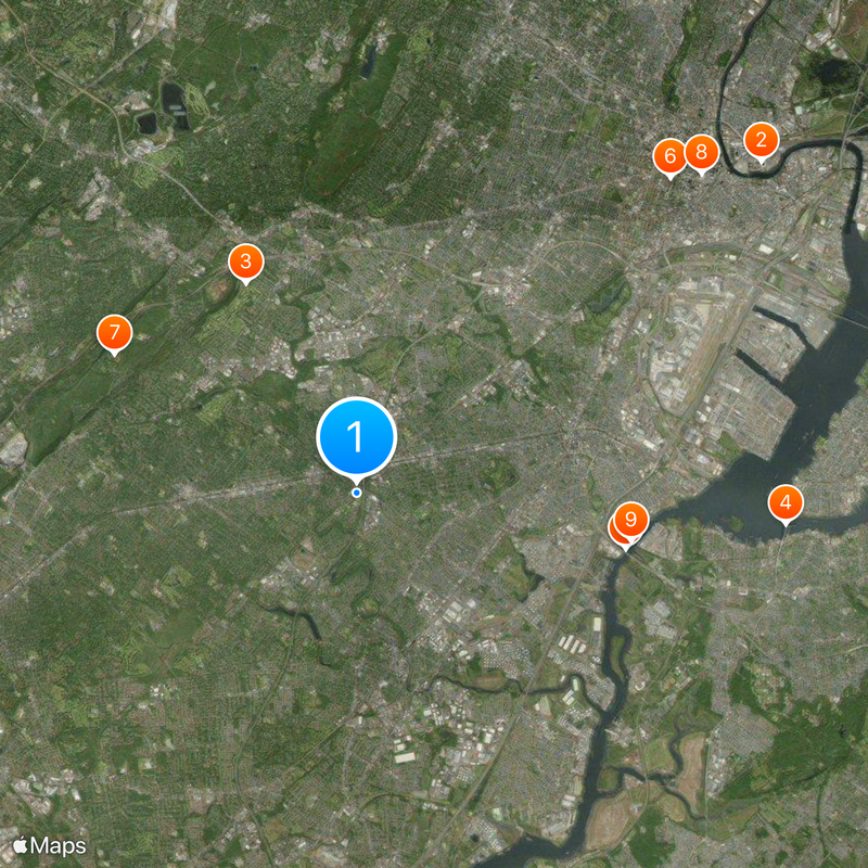 Condado de Union Mapa