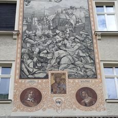 Sgrafito na Švédském domě