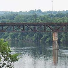 Rail Bridge, Northfield, Massachusetts