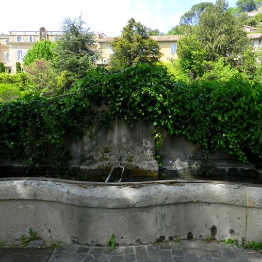 Fontaine Passerelle de la Liberté à Apt