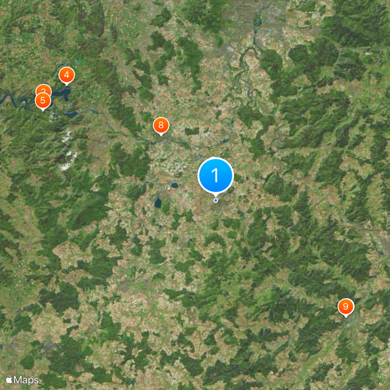 Powiat Schwalm-Eder Mapa