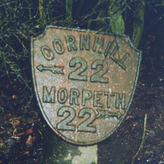 Milepost 580 Metres South East Of Powburn Post Office
