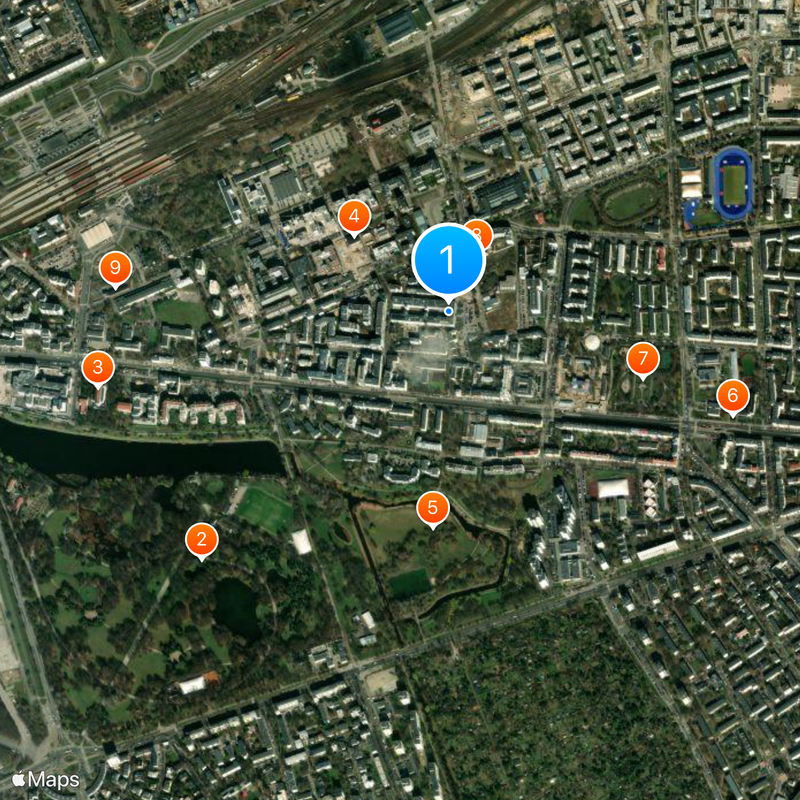 SWPS University Map