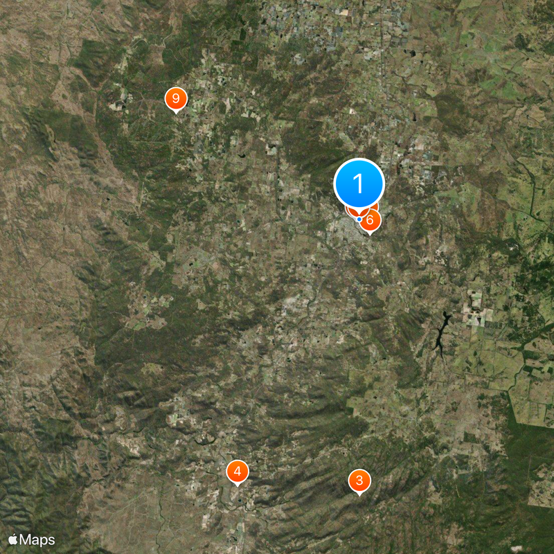 Stanthorpe Map