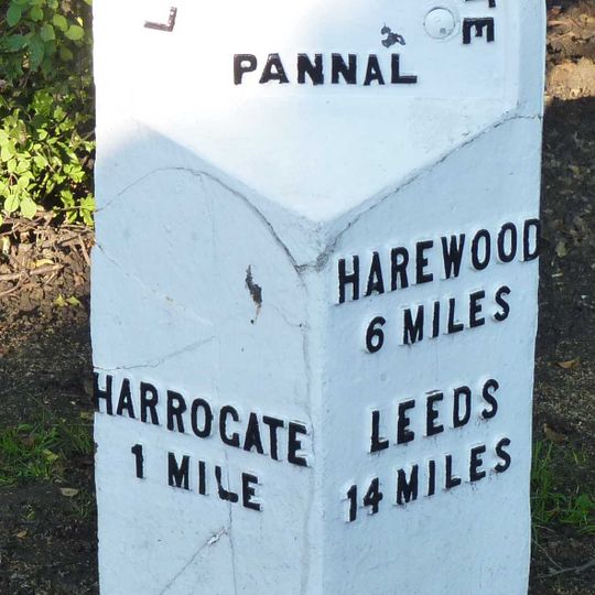 Milestone, Leeds Road, nr Firs Avenue