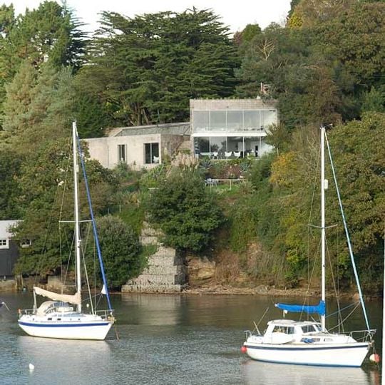 Creekvean And Attached Entrance Bridge And Walls To Road