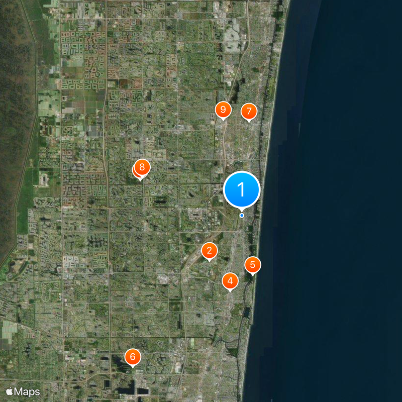 Florida's 22nd congressional district Map