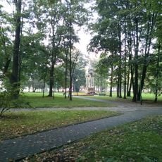 Palace park in Końskie