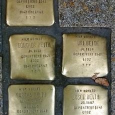 Stolperstein en memoria de Günther Beith