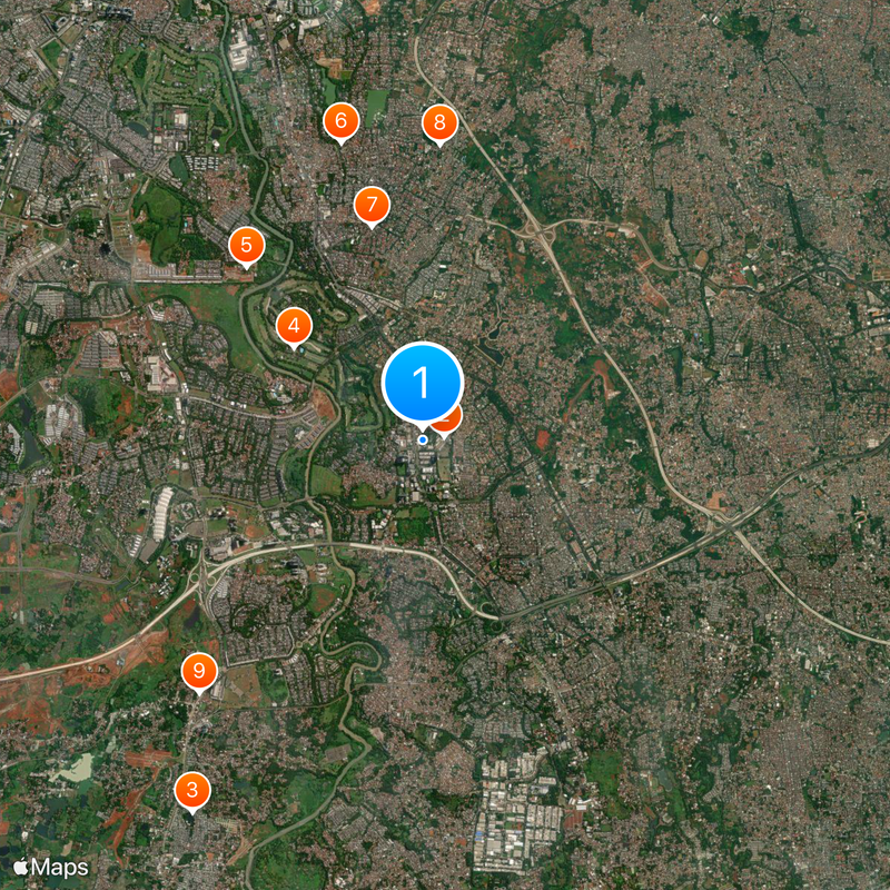 Grand Zuri BSD City Map