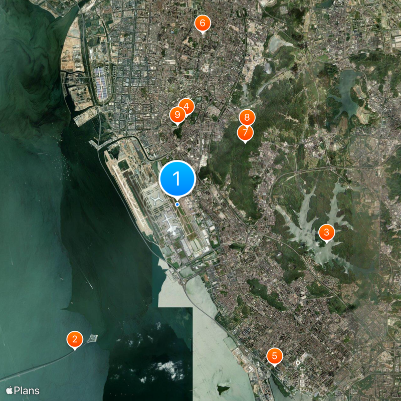 Shenzhen Bao'an International Airport Map