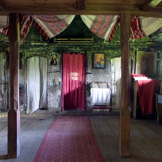 Wooden church in Zimbor