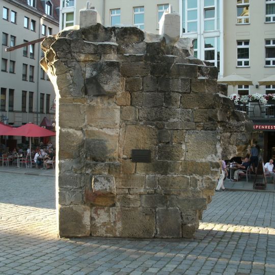 Mahnmal Frauenkirchenkuppel-Segment