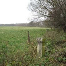 Kříž západně od Drahotína u pole