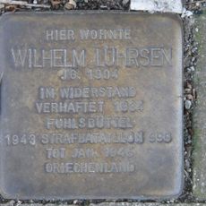 Stolperstein à la mémoire de Wilhelm Lührsen