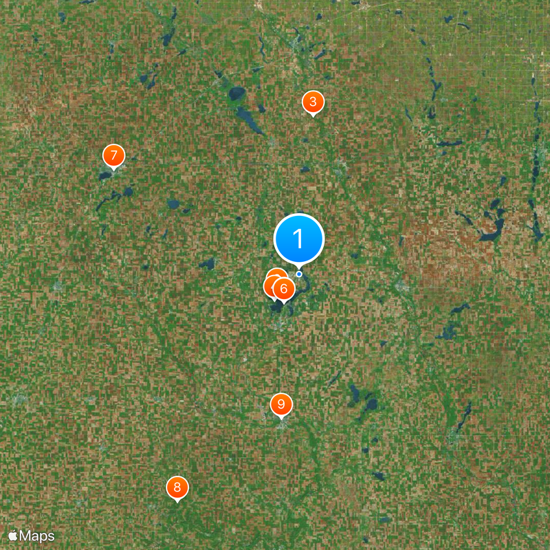 Spirit Lake Massacre Mappa