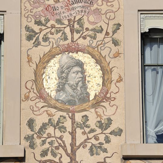 Otto von Rambach, Vogt von Rapperswil, 1348–1388