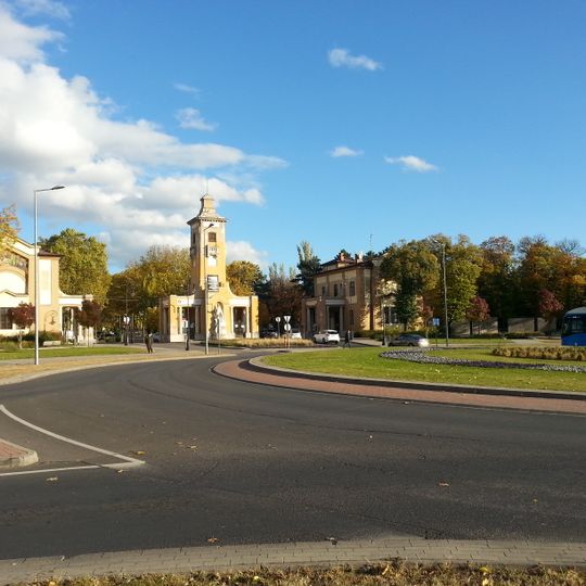 Entrance building of the Új köztemető