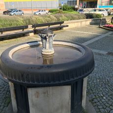 Fontánka na Masarykově náměstí ve Vizovicích