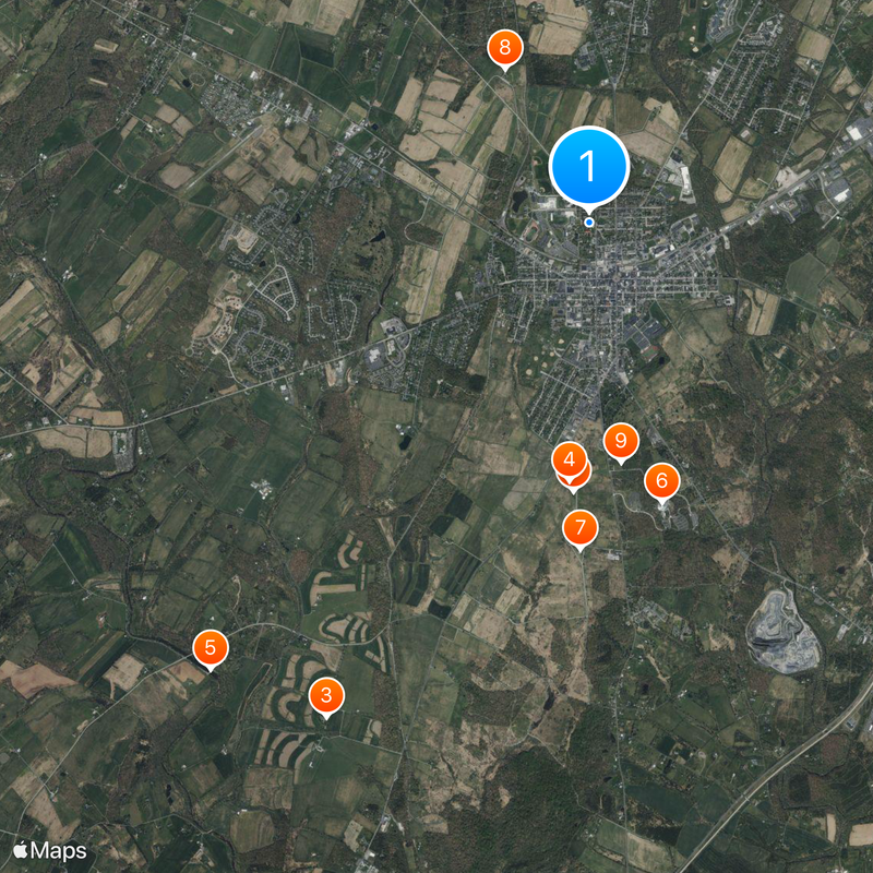 Gettysburg College Map