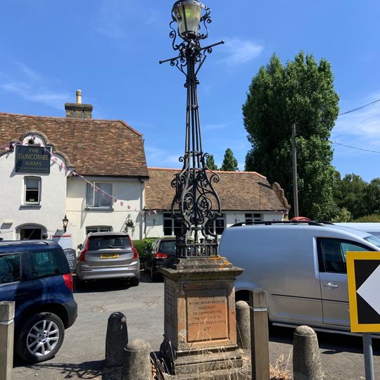 Lamp Standard 20 Yards South Of Duncombe Arms Public House