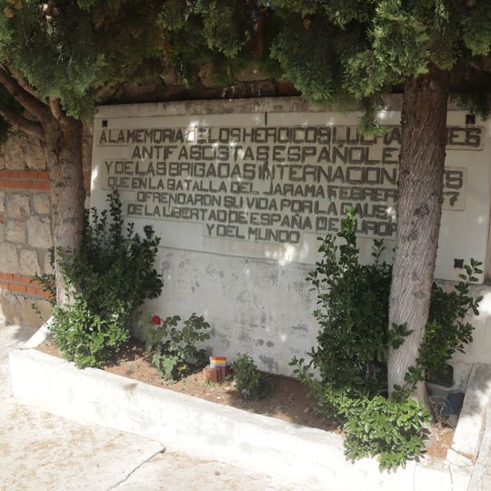 Monument of International Brigades in Morata de Tajuña