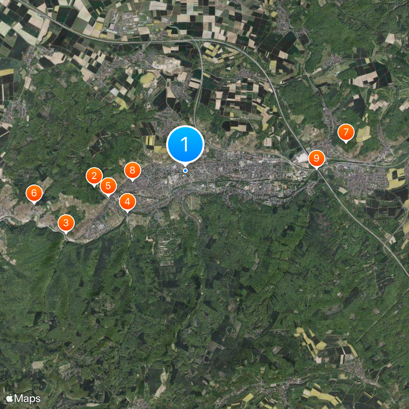 Bad Neuenahr-Ahrweiler Carte