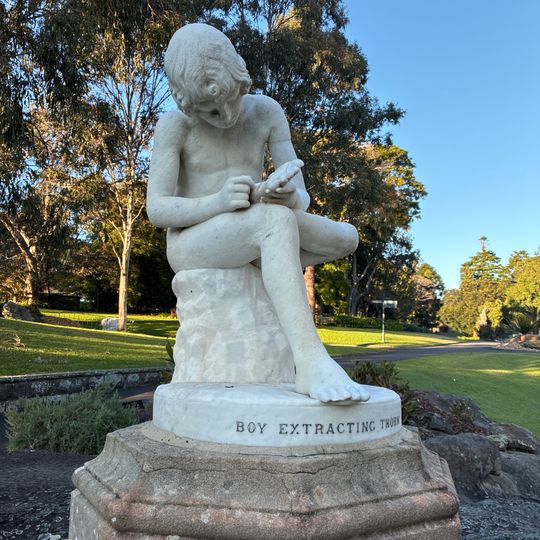 Boy Extracting Thorn
