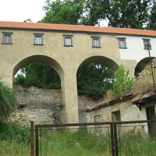 Covered castle bridge in Brandýs nad Labem