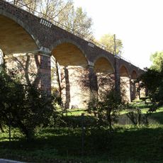 Eisenbahnviadukt der Strecke Neukieritzsch - Chemnitz Niedergräfenhain -