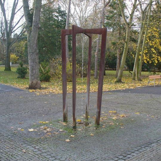 Fontána 9 v Městských sadech v Ústí nad Labem