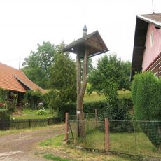 Zvonička u obecního úřadu v Kyjích u Jičína