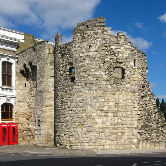 Town wall: the Water Gate, High Street