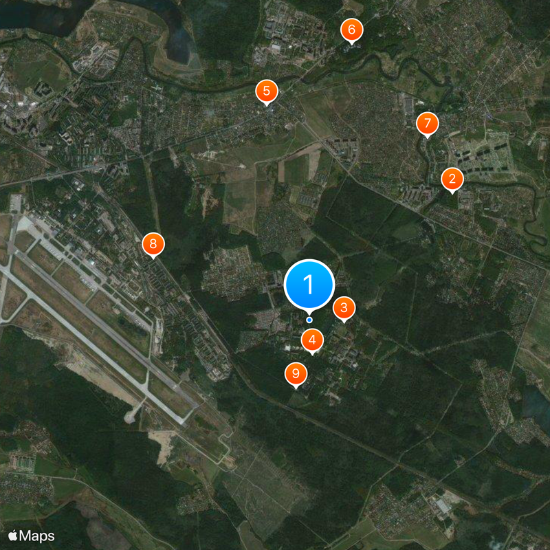 Star City, Russia Map