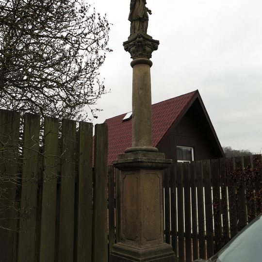 Statue of John of Nepomuk in Nižbor