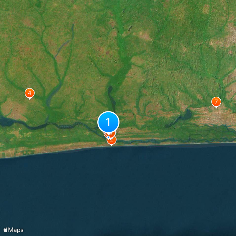 Badagry Map