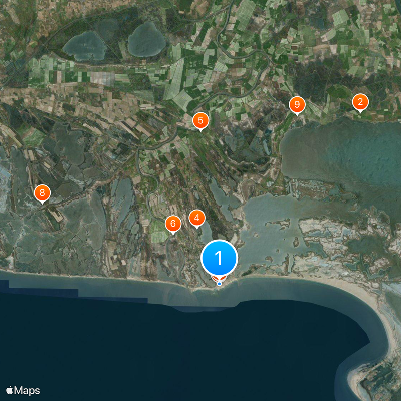 Les Saintes-Maries-de-la-Mer Map