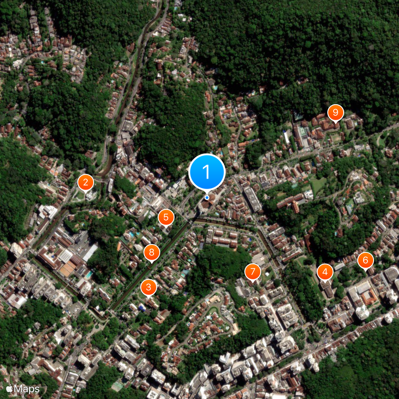 Cathedral of Petrópolis Map