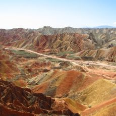 Zhangye Danxia Nationaal Geologisch Park