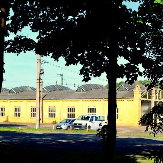 Straßenbahndepot der Großen Leipziger Straßenbahn Rathenaustraße 23a