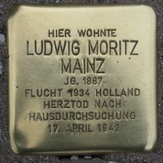 Stolperstein für Ludwig Moritz Mainz