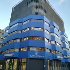 Edificio de la Xunta de Galicia en la calle Benito Corbal, 47 en Pontevedra