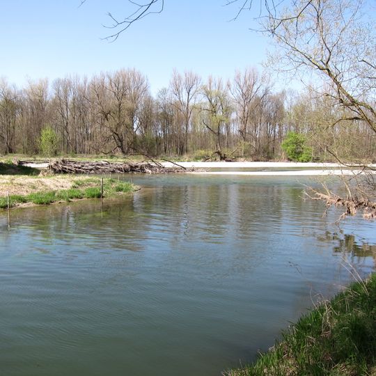 Isarauen entre Hangenham y Moosburg