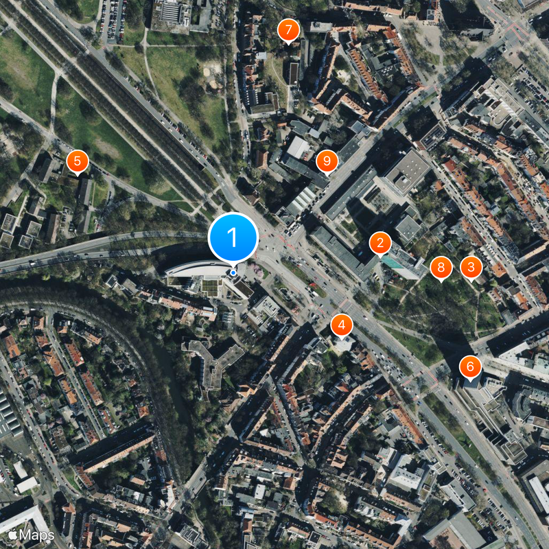 IG Bergbau, Chemie, Energie Map