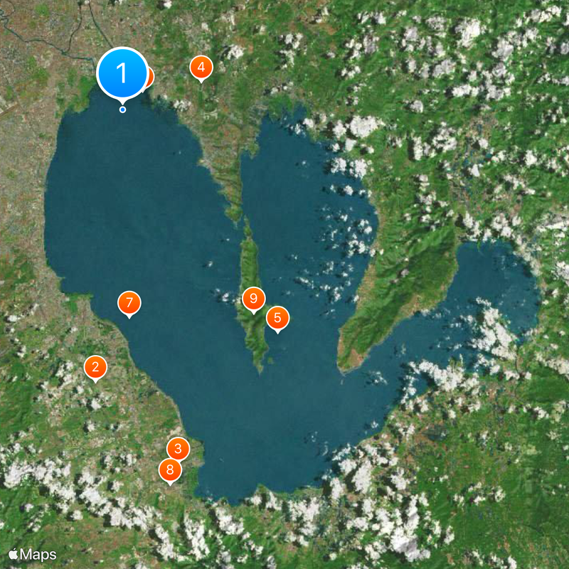 Laguna Lake Map