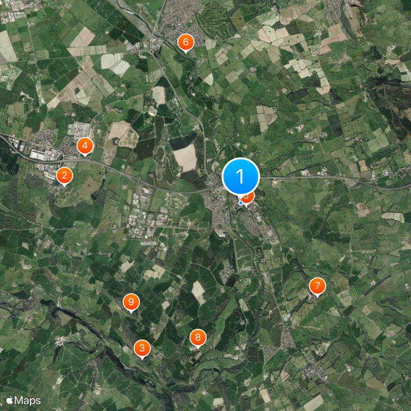 St Asaph Map