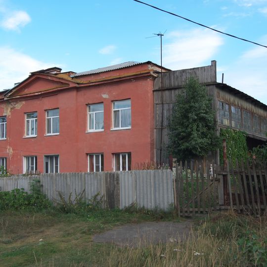 The hospital building of Kamensk plant