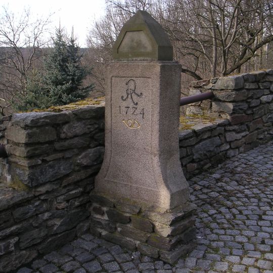 Polish-Saxon Post Milestone Wolkenstein