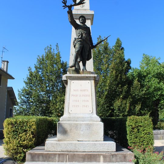 War memorial of Cormaranche-en-Bugey